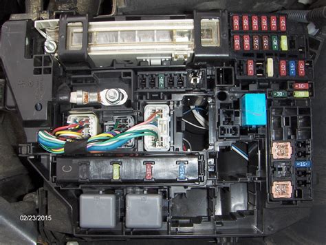 2013 toyota corolla junction box location|Toyota Corolla fuse box.